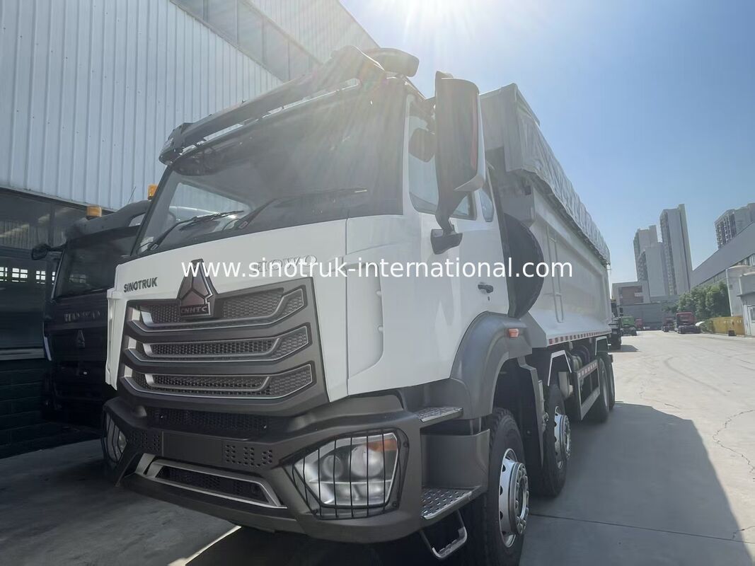 HOWO-NX caminhão de descarga com 380HP Weichai Motor, telhado elétrico, e pesada carga de aço manganês caixa