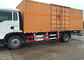 High Security Van Cargo Truck SINOTRUK HOWO 4X2 LHD Euro 2 Lorry Vehicle
