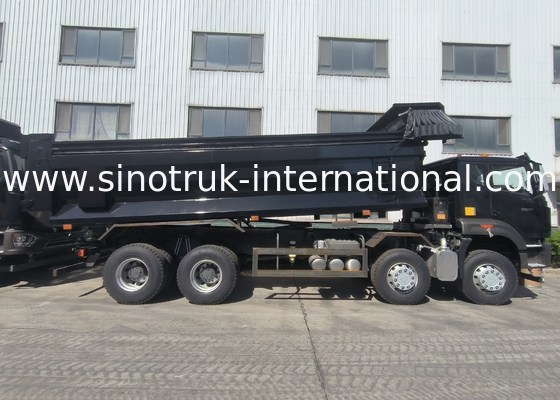 Mineração preta Tipper Dump Truck 20-50Tons 8 x de Howo Euro 4 2 400Hp