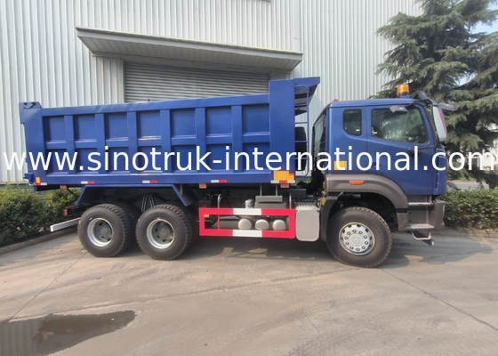 × 4 das rodas 400Hp 6 de Sinotruk N7 Tipper Dump Truck 10 com luz de aviso