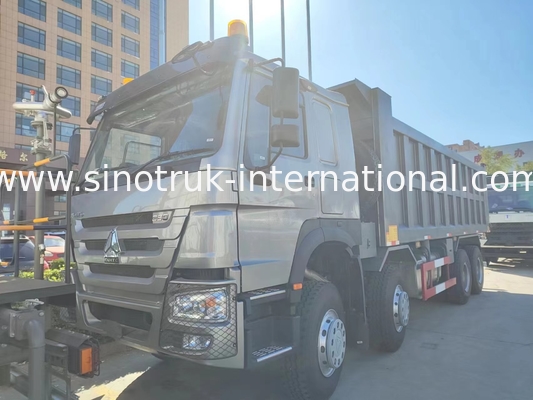 RHD 8×4 12 rodas de alta potência HOWO 26CBM caminhão de reboque 380HP baixo consumo de combustível