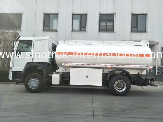 SINOTRUK Howo Tanque de combustível de camião 4x2 Lhd Euro2 290hp Branco