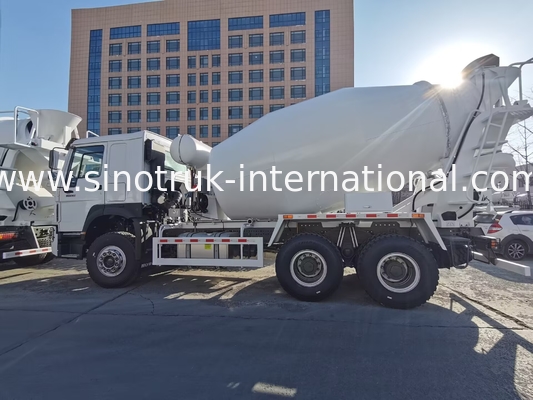 SINOTRUK HOWO 6×4 10 rodas caminhão de mistura de betão 400 HP alta eficiência LHD
