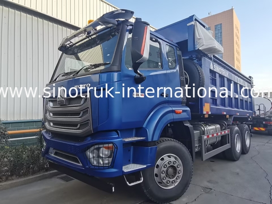 SINOTRUK HOHAN NEW HOWO 30 - 40 toneladas RHD 10 rodas Tarpaulin para construção azul alta eficiência de elevação e descarga