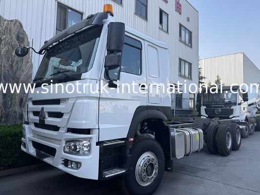 SINOTRUK HOWO Chassi de caminhão SINOTRUK Motor371HP 6 × 4 RHD Com luz de aviso Usado em camião de descarga camião de carga camião de água