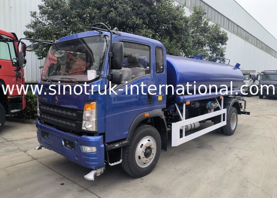 Caminhão Tanque de Água SINOTRUK HOWO com Motor Diesel de 140 HP, 8000KGS de Peso Bruto e Tipo de Tração LHD RHD para Transporte de Água Municipal e Industrial