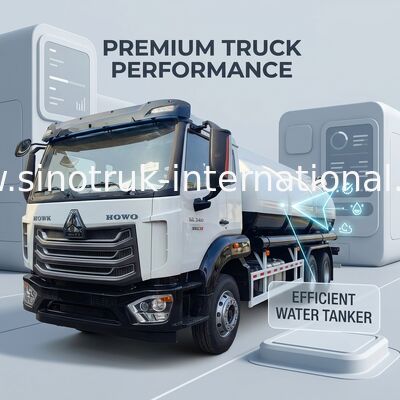 HOWO 300HP 10CBM 4x2 camião de sucção de esgoto: potência pesada, limpeza de precisão e eficiência incomparável