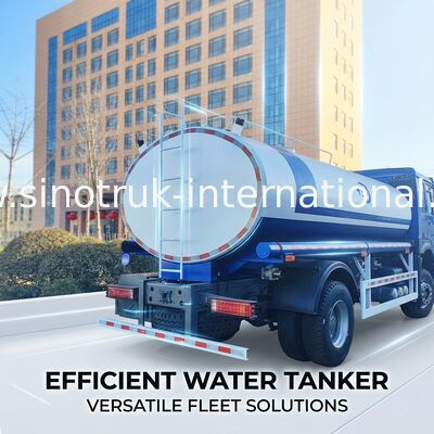 SINOTRUK HOWO 4x2 300HP Chassis azul com 10m3 corpo de tanque de água