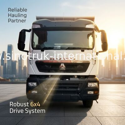 HOWO ZZ3257V384GB1 Carrinho de descarga com deslizamento 371HP 6x4 LHD