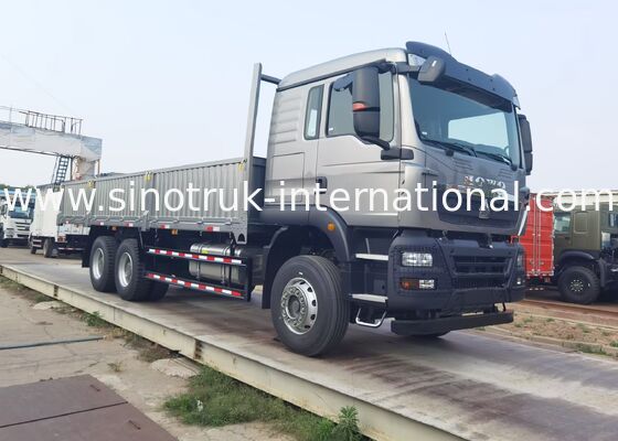 Caminhão pesado de 371 cv com tração LHD ou RHD Adequado para transporte de materiais de construção e transporte a granel