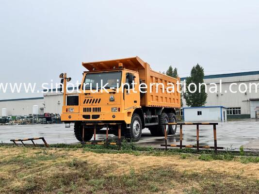 6×4 Mining Tipper 90Ton 430HP LHD SINOTRUK HOWO para a indústria de mineração