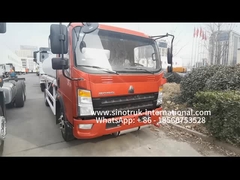 SINOTRUK HOWO 4X2 6 rodas Caminhão de tanque de óleo 5-6CBM