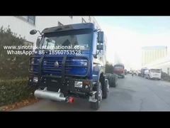 SINOTRUK HOWO 6×4 10 rodas Oil Tank Truck 400HP chassi de tanque de óleo