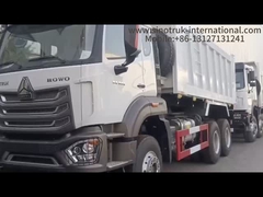 Sinotruk New Hohan Tipper Dump Truck Weichai Motor 6 × 4 LHD 380HP