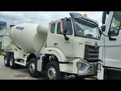 White HOWO 8*4 Concrete Mixer: 371 Horsepower & Super-Large Loading Capacity