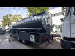 HOWO 20CBM, tanque de combustível, personalizável em cores, equipado com um dispensador de combustível e capaz de vender combustível