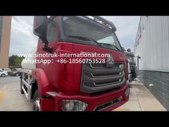 SINOTRUK HOHAN Novo HOWO Oil Truck Tanque de combustível 4x2 Lhd Euro2 Branco e Vermelho