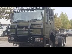 Caminhão Trator Sinotruk Howo Lhd 10 Rodas 430Cv 6 × 4 HW76 Verde