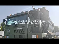caminhão basculante de mineração