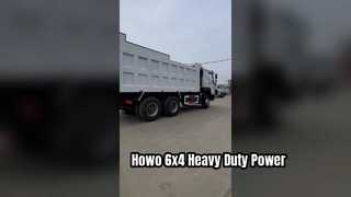 Poder resistente usado do caminhão basculante 371HP de Sinotruk Howo 6x4