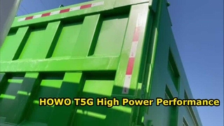 Desempenho confiável poderoso do caminhão basculante 340HP de HOWO T5G
