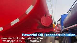 Caminhão tanque de óleo SINOTRUK HOWO 290 HP