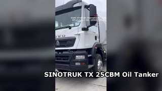 Transporte da eficiência elevada do caminhão petroleiro do óleo de SINOTRUK TX 6X4